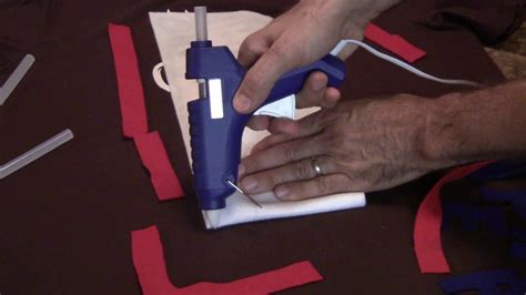 gluing fabric to metal hot glue gun|fabric glue to metal.